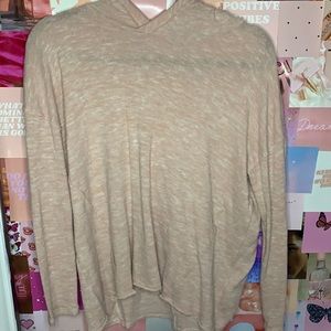 Soft and sexy airy sweatshirt